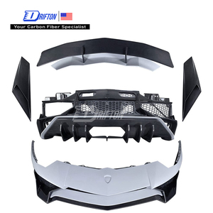 SV LP750 Style High Quality Carbon Fiber BodyKit For Lamborghini Aventado LP700 LP740 Front Bumper Rear Bumper Spoiler <b>Wing</b> - Product Image 1
