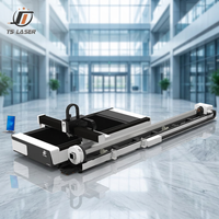 Máquina de Corte Láser de Tubos 3D de 6000w, Máquina de Corte Láser de Aluminio 3015 6025, Máquina de Corte Láser de Doble Uso para Tubos y Placas