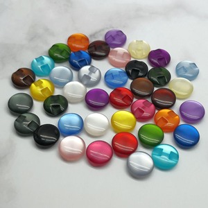 Boutons de <span class=keywords><strong>couture</strong></span> fantaisie nacrés pour cheongsam, boutons invisibles en résine pour vêtements, boutons en verre transparent pour manteau - Product Image 5