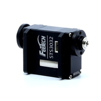 Moteur servo brushless TTL RC à double axe 6V 4,5 kg 0-360 degrés avec retour en temps réel, version améliorée STS3032 pour robot chien et caméra PTZ
