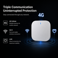 Panel de Control Inalámbrico LHD8100 con Soporte para Verificación de Fotos, Conectable a través de Ethernet, Wi-Fi y 2G/LTE