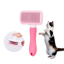 Spazzola Autopulente Petop per Cani e Gatti, Strumento Delicato per la Toelettatura e la Rimozione del Pelo in Eccesso, Prodotto per la Cura degli Animali Domestici - Product Image 2