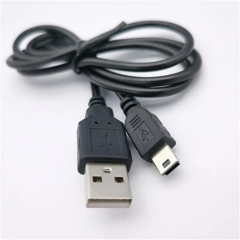 מיני USB טעינת כבל סטנדרטי USB 2.0 למיני B זכר מטען כבל עמיד מיני USB כבל