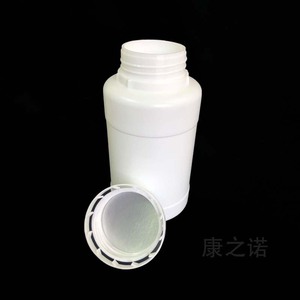 Botella de HDPE de 250 ml para Productos Químicos, Recipiente de Plástico Blanco para Reactivos, Resistente a Ácidos y Álcalis, para Uso en Laboratorio - Product Image 1