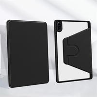 Coques de tablette antichoc en cuir PU et acrylique rotatives à 360° pour iPad 10.9 A16 11e génération Air11 Pro11 avec emplacement pour stylet – Vente Flash