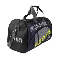 Sac de sport unisexe personnalisé avec logo, fermeture éclair, imperméable, durable, multifonctionnel, pour la salle de sport/les voyages, utilisation en plein air
