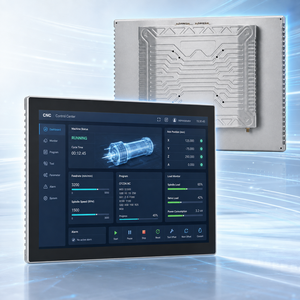 Monitor industrial resistente con pantalla táctil integrada en el gabinete, panel táctil capacitivo de varios tamaños - Product Image 1