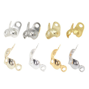 Cierre de mariposa chapado en oro de 14 quilates para la fabricación de pulseras, accesorios de joyería, conector, accesorios de bricolaje, cuentas, material para cadenas - Product Image 4