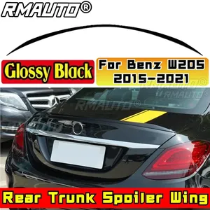 Kit carrosserie de spoiler de coffre arrière pour Mercedes Benz Classe C Berline 4 portes W205 C180 C200 C260 C300 C63 C43 2015-2021 Pièce extérieure - Product Image 2