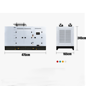 Générateur diesel à refroidissement par eau, prix avantageux, 500 kW, 625 kVA, avec moteur SDEC Shang Chai SC27G830D2, vente en promotion - Product Image 3