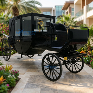 Calèche royale électrique populaire pour mariages / Calèche à chevaux de transport spécial de haute qualité pour mariages à vendre - Product Image 1