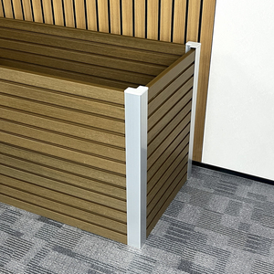 Bacs de jardin surélevés durables pour l'extérieur, grands bacs à plantes en WPC, kit de serre, pot pour légumes, fleurs, herbes - Product Image 1