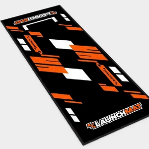 Alfombrilla de carreras Ducati personalizada para estacionamiento en el suelo de la motocicleta - Product Image 1