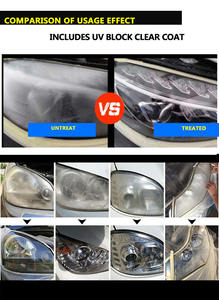 Produit d'entretien automobile pour restaurateur de phares Ultra Shine pour la réparation de lentilles de lampe en plastique polonais - Product Image 2