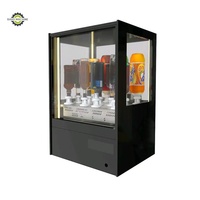 Mini-bar mobile automatique Magic pour 13 bouteilles de tequila – Distributeur de boissons réfrigérées avec robinet – Machine à liqueur froide à vendre