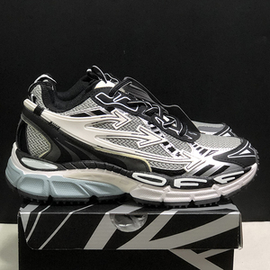 Thiết Kế Giày 2024 Phụ Nữ Người Đàn Ông Trắng Được Trở Lại Phải Sneakers Trang Trí Mũi Tên Logo Ren-up Khâu Giản Dị Giày Sneakers - Product Image 2