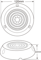 Lampu Kolam Pabrik IP68 Resin Filled Marine Boat Light LED Lampu Bawah Air 8W AC/DC12V RGB Remote Lampu Kapal Laut Warna-warni