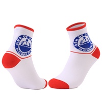 Chaussettes originales en coton d'usine Chaussettes pour enfants adolescents avec logo personnalisé Chaussettes pour écoliers