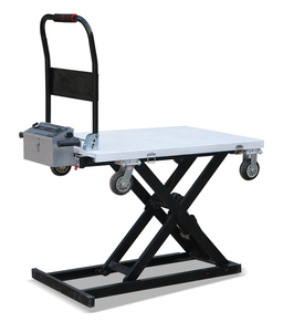 गोदाम के लिए पोर्टेबल इलेक्ट्रिक चालित कार्गो लिफ्ट सेलफ्लोडिंग हैंड कार्ट्स और ट्रॉली - Product Image 6