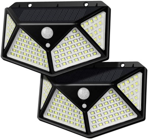 Nouveau Modèle Led IP65 <span class=keywords><strong>Jardin</strong></span> Extérieur Paysage Éclairage PIR Solaire Lampe Murale 2020 Nouvelle <span class=keywords><strong>Conception</strong></span> - Product Image 1