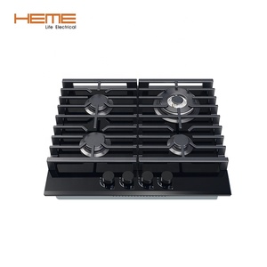 4 Burner Gas <b>Stove</b> China Professional Manufacturer for Kitchen Cooking Easy Clean Glass Built in - Product Image 1