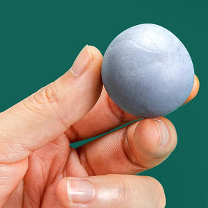 Foska Nettoyage facile Grande taille Couleur grise Matériau en caoutchouc de qualité supérieure Correction des gommes pétries pour artistes Dessin Fournitures d'art - Product Image 4