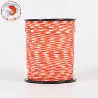 Cordes d'emballage tressées en nylon polyester PP 1mm-20mm en gros d'usine/corde torsadée de barge marine de camping en plein air