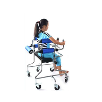 Déambulateur réglable en hauteur HEDY CR03 pour enfants atteints de paralysie cérébrale (PC) avec des besoins spéciaux, pour une taille de 1,1 à 1,45 m