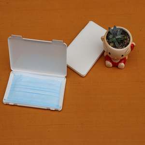 الانضمام أحدث المحمولة البلاستيك قناع الوجه مربع الغبار تخزين قناع الوجه القضية ل الوجه القابل للتصرف maskes - Product Image 4