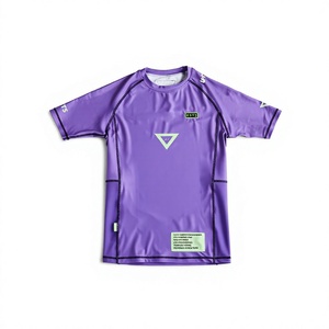 Rashguard personnalisé BJJ, Rashguard MMA, Rashguard Jiu Jitsu, Rashguard No Gi, T-shirt de compression, Rashguard de grappling, Rashguard à manches courtes R - Product Image 6