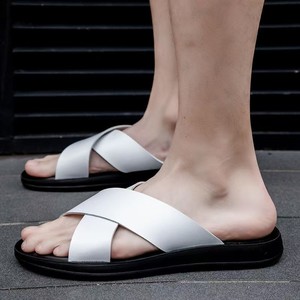 Women's New Open-toe Slippers, <b>Soft</b> Sole Non-slip Minimalist Casual <b>Shoes</b>, Lightweight Wear-resistant Unisex Outdoor Flats - Product Image 1