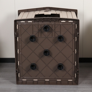 Cuccia Impermeabile Accogliente per Cani di Taglia Grande e Gatti - Rifugio per Animali Domestici da Interno/Esterno con Design Ventilato a Casetta - Product Image 5