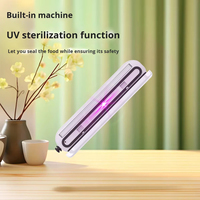 Scelleuse sous vide mini semi-automatique rechargeable sans fil 120W, capacité 1,1-2,0L, portable pour emballage alimentaire domestique