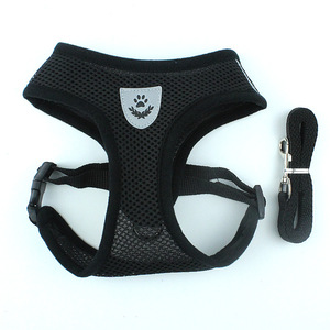 Ensemble laisse et harnais pour chien de haute qualité, en nylon, réglables, avec cordon de sécurité <span class=keywords><strong>Bravecto</strong></span>. - Product Image 1