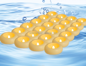 Waterproof Flameless Floating LED Electronic Candle Light Romantic <strong>Wedding</strong> <strong>Decorations</strong> Swimming <strong>Pool</strong> Light Tealight - Product Image 3