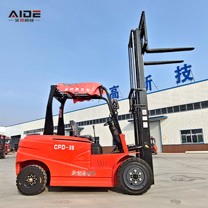 מלגזה חשמלית עם סוללת ליתיום, קיבולת 3-4 טון, עם תא נהג, למכירה - Product Image 6