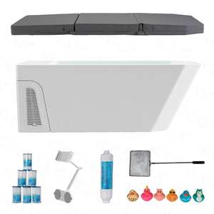 Ambohr U.S. Bañera de inmersión fría de acrílico con enfriador de agua todo en uno para recuperación deportiva y baño de hielo, desde almacén local - Product Image 3