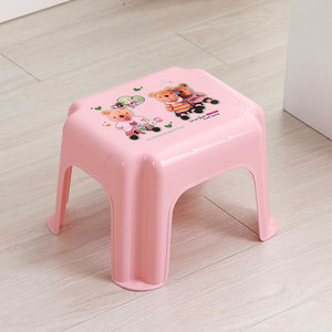 Taburete de Baño de Plástico Grueso para Adultos y Niños, Pequeño, Resistente, Colorido, Apilable - Product Image 5