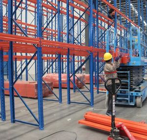 Étagères de stockage robustes pour entrepôt, rayonnages de stockage pour palettes, rayonnages robustes pour entrepôt - Product Image 3