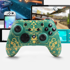 Manette de jeu pour Nintendo <span class=keywords><strong>Switch</strong></span>/<span class=keywords><strong>Lite</strong></span>/LED, contrôleur sans fil, contrôleur à <span class=keywords><strong>gyroscope</strong></span> - Product Image 2