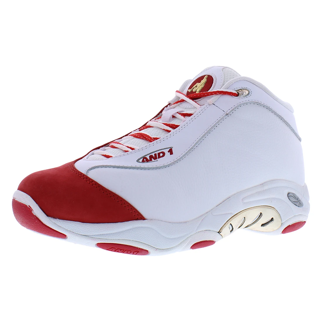 AND1 Tai Chi LX D1055MWRY Mens Shoes Size 10 Color White/Red