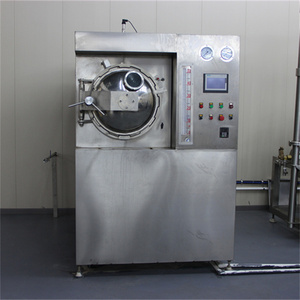 Nieuwe volautomatische horizontale 304 roestvrijstalen stoomwater spuitretortsterilisator voor de voedingsindustrie - Product Image 6