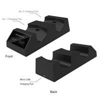 Station de charge double DOBE pour manettes DualShock PS4, accessoires de jeu