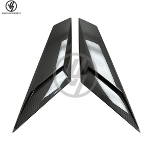 SV Style Dry Full Carbon Fiber Glossy Twill Weave Vacuum Bagged Air Side Vent Lambo Aventador LP700 2011-2015 Car Parts Body - Product Image 6