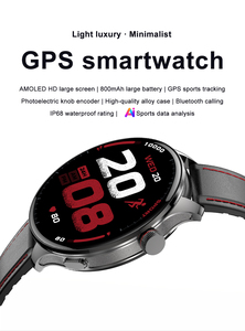 Montre connectée GPS Android S669 avec écran AMOLED, boussole, altimètre, suivi du sommeil, mesure de <span class=keywords><strong>la</strong></span> <span class=keywords><strong>pression</strong></span> <span class=keywords><strong>artérielle</strong></span>, modes d'entraînement multiples, IP68 - Product Image 3