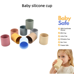 Venta al por Mayor de Botellas de Agua Plegables Reutilizables de Silicona de Grado Alimenticio, Portátiles, para Viajes, Alimentación de Bebés, Snacks, <span class=keywords><strong>Leche</strong></span> - Product Image 1