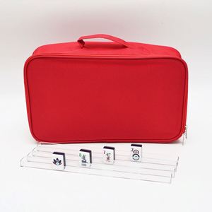 160 Tiles American Mahjong Set 42mm 44mm Four Layer Color <b>Block</b> <b>Acrylic</b> Hand Play Mini Mahjong Tiles in Stock - Product Image 5