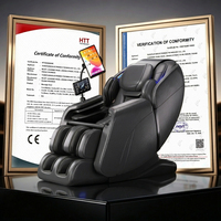 Nueva Silla de Masaje con Suspensión Neumática 4D L25MAX, Control de Bomba de Precisión, Intensidad Personalizable, Gravedad Cero, Venta al Por Mayor OEM