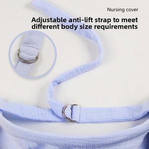 <span class=keywords><strong>Tablier</strong></span> <span class=keywords><strong>d</strong></span>'<span class=keywords><strong>allaitement</strong></span> <span class=keywords><strong>avec</strong></span> pochette de rangement et jouet à mâcher en bois, couverture en mousseline pour allaiter les bébés, couverture <span class=keywords><strong>d</strong></span>'<span class=keywords><strong>allaitement</strong></span> <span class=keywords><strong>avec</strong></span> <span class=keywords><strong>cerceau</strong></span> rigide - Product Image 2