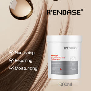 Private Label R'ENDASE collagene organico e cheratina brasiliana maschera per capelli proteine intensi solfato idratante senza prodotti Nano 1L - Product Image 3